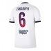 Paris Saint-Germain Ilya Zabarnyi #6 Borta matchtröja 2026-27 Kortärmad Billigt Paris Saint-Germain Ilya Zabarnyi #6 Borta matchtröja 2026-27 Kortärmad Billigt